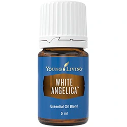 Olejek eteryczny Young Living  White Angelica 5ml, ochrona aury,  wyzwala uczucie spokoju, pewności siebie i bezpieczeństwa.