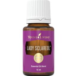 Olejek eteryczny Lady Sclareol young living 15 ml,  podnosi poziom estrogenów, potęguje kobiece piękno, poprawia nastrój