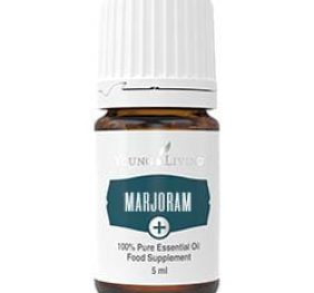 Olejek eteryczny MAJERANEK Young Living 5ml,  łagodzi napięcie mięśni,  poprawia nastrój,  wspomaga układ trawienny,  wspomaga odkrztuszanie