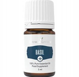 Young Living Basil  Bazylia Plus 5ml,  wspomaga trawienie , przeciwmigrenowy,  działa rozkurczowo