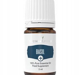 Young Living Basil  Bazylia Plus 5ml,  wspomaga trawienie , przeciwmigrenowy,  działa rozkurczowo