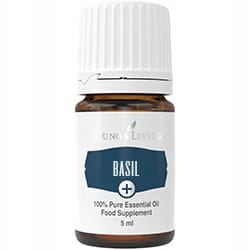 Young Living Basil  Bazylia Plus 5ml,  wspomaga trawienie , przeciwmigrenowy,  działa rozkurczowo