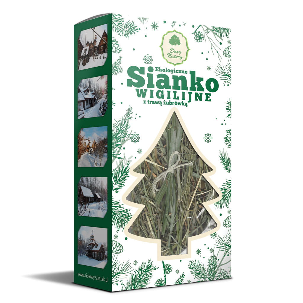 Sianko Wigilijne z trawą żubrówką (8-12g) EKO