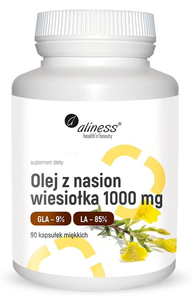 Aliness, Olej z nasion wiesiołka, 90 kaps