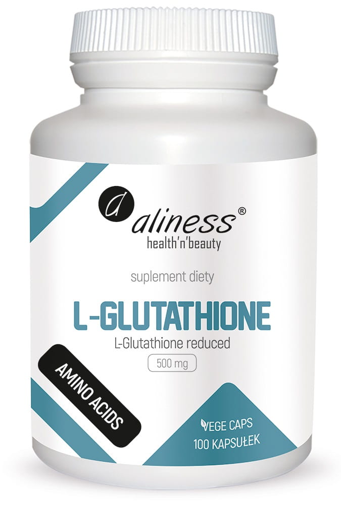 Aliness, L-Glutathione 100 Kaps. – silny antyoksydant