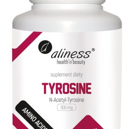 Aliness, Tyrosine N-Acetyl-Tyrosine 100 Kaps. polepsza zdolności koncentracji