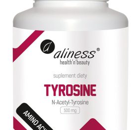 Aliness, Tyrosine N-Acetyl-Tyrosine 100 Kaps. polepsza zdolności koncentracji