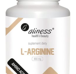 Aliness, L-Arginine 100  Kaps. utrzymanie zdrowych kości i tkanek