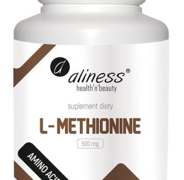 Aliness, L-Methionine 100 Kaps. wspomaga proces odtruwania organizmu