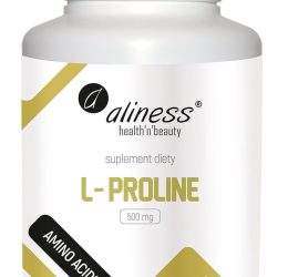 Aliness, L-Proline 100 kaps. składnik budowy kolagenu