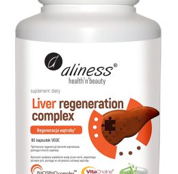 Aliness, Liver Regeneration Complex 90 Kaps. regeneracja wątroby