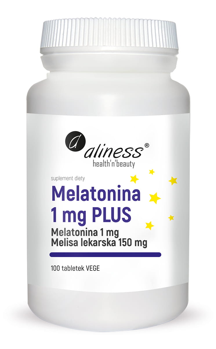 Aliness, Melatonina 1mg PLUS 100 kaps.