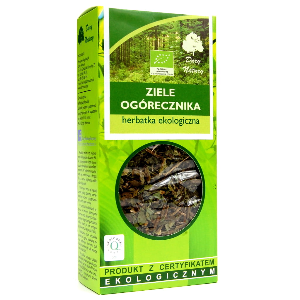 Dary Natury- Ogórecznik ziele EKO 50g