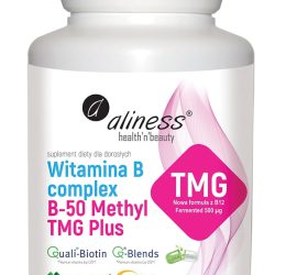 Alines, Witamina B50 Methyl TMG Plus, 100 Vege Kaps.