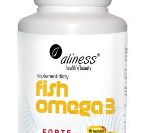 Aliness, Fish Omega 3 Forte 500/250mg, 90kaps