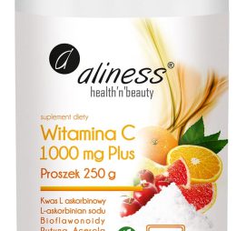 Aliness, Witamina C 1000mg Buforowana Plus, 250g proszek