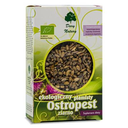 Ostropest plamisty ziarno EKO 100 g – suplement diety