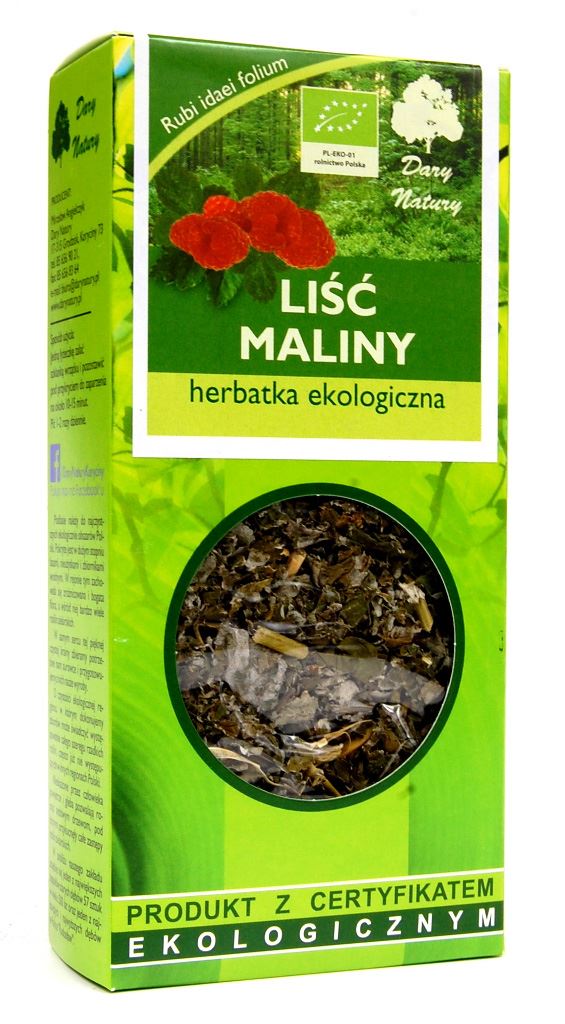 Malina liść EKO Dary Natury 25 g