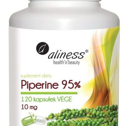 Aliness, Piperine 95% 10mg  120kaps.  wspomaga proces odchudzania