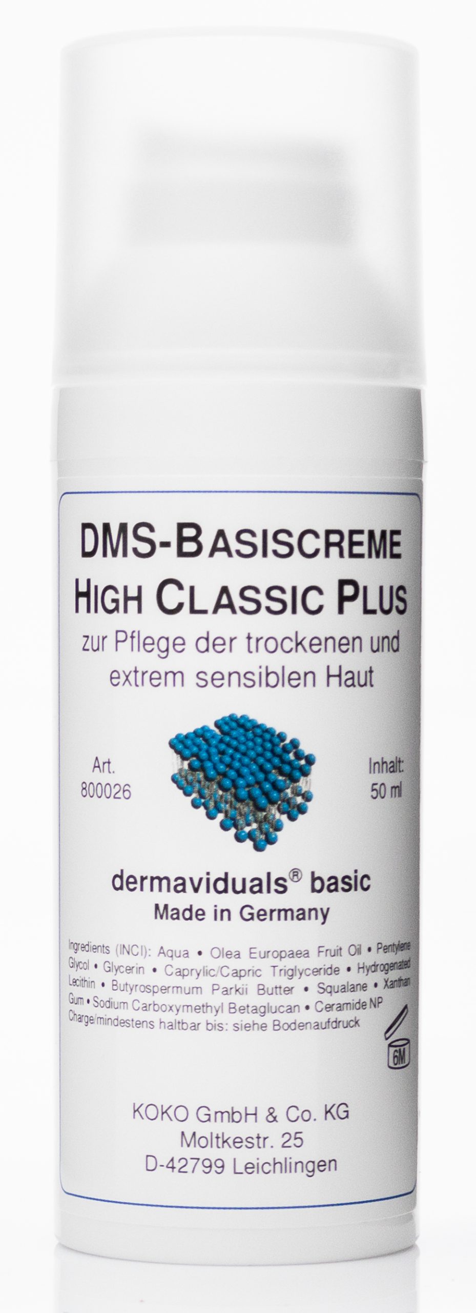 DMS Base Cream High Classic Plus- 50 ml