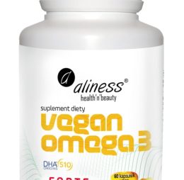 Aliness vegan omega 3 Forte wsparcie odporności