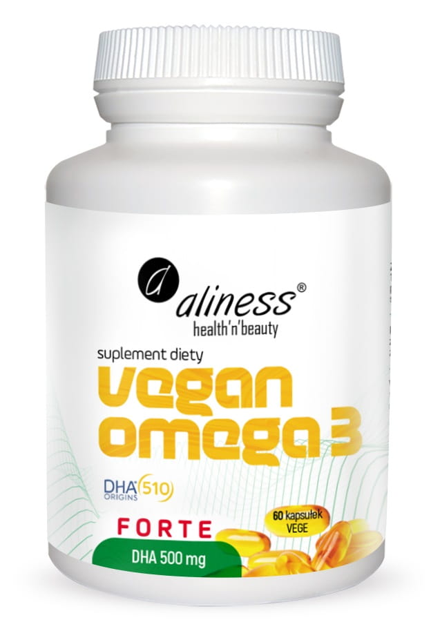 Aliness vegan omega 3 Forte wsparcie odporności