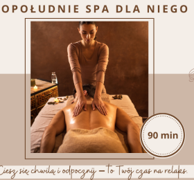 Popołudnie spa dla Niego/ odbiór osobisty lub wysyłka kurierem