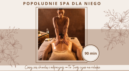 Popołudnie spa dla Niego/ odbiór osobisty lub wysyłka kurierem