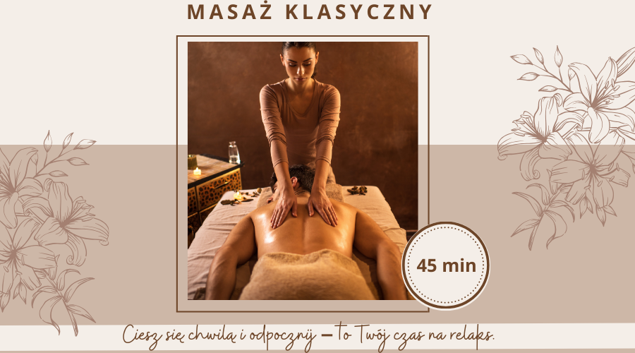 Masaż klasyczny 45 min